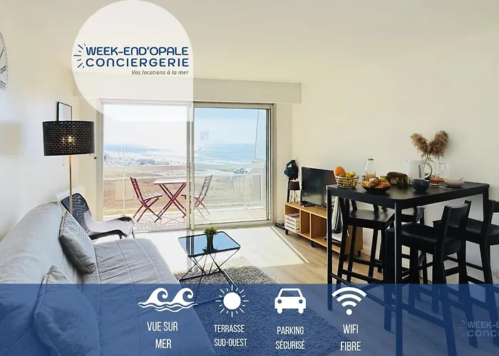 Appartement Vue Mer Au Pied De La Plage De Merlimont